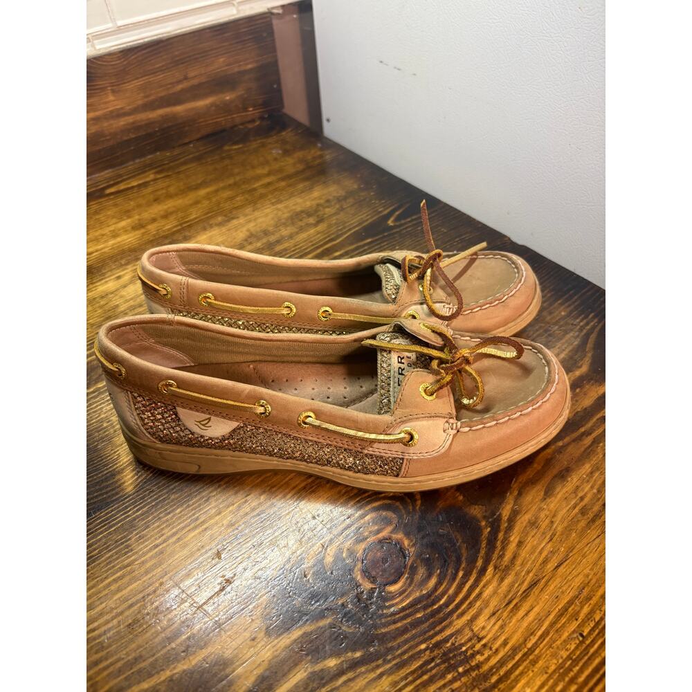 Sperry‎ Tan Loafers Size 8